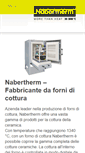 Mobile Screenshot of nabertherm-forni.com